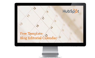 blog editorial calendar offer