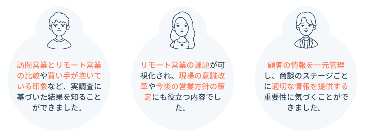 お客様の声_「日本の営業に関する意識・実態調査2022」から紐解く買い手に寄り添う営業活動のヒント